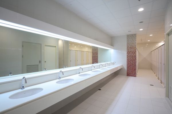 Commercial Restroom Makeover